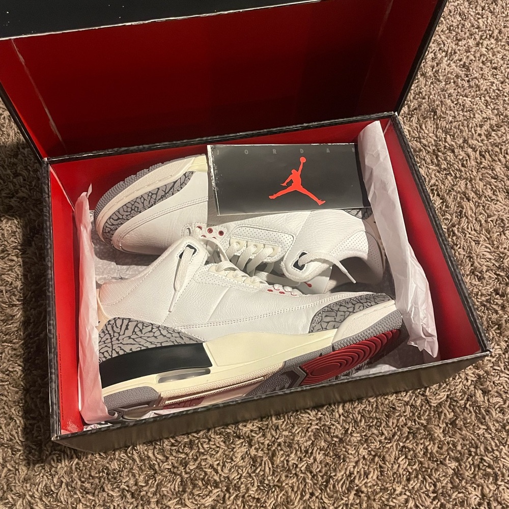 Jordan 3 white cement reimagined